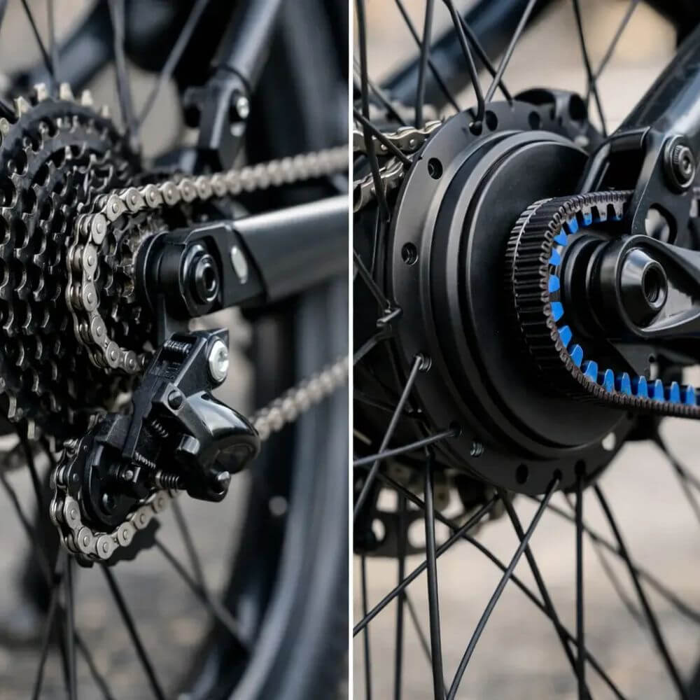 Chain Drive vs Belt: Which eBike Is Right