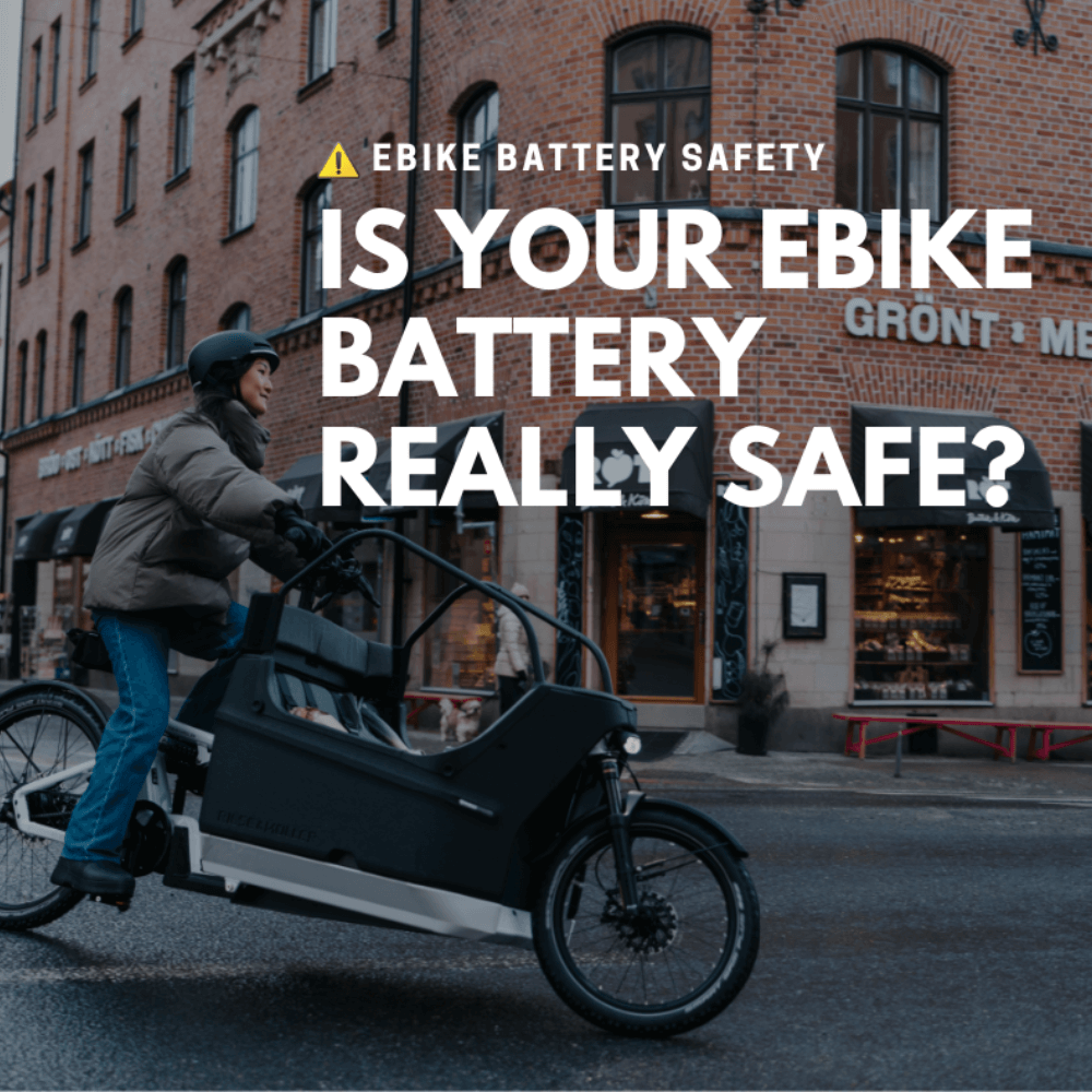 Ebike Battery Safety Tips