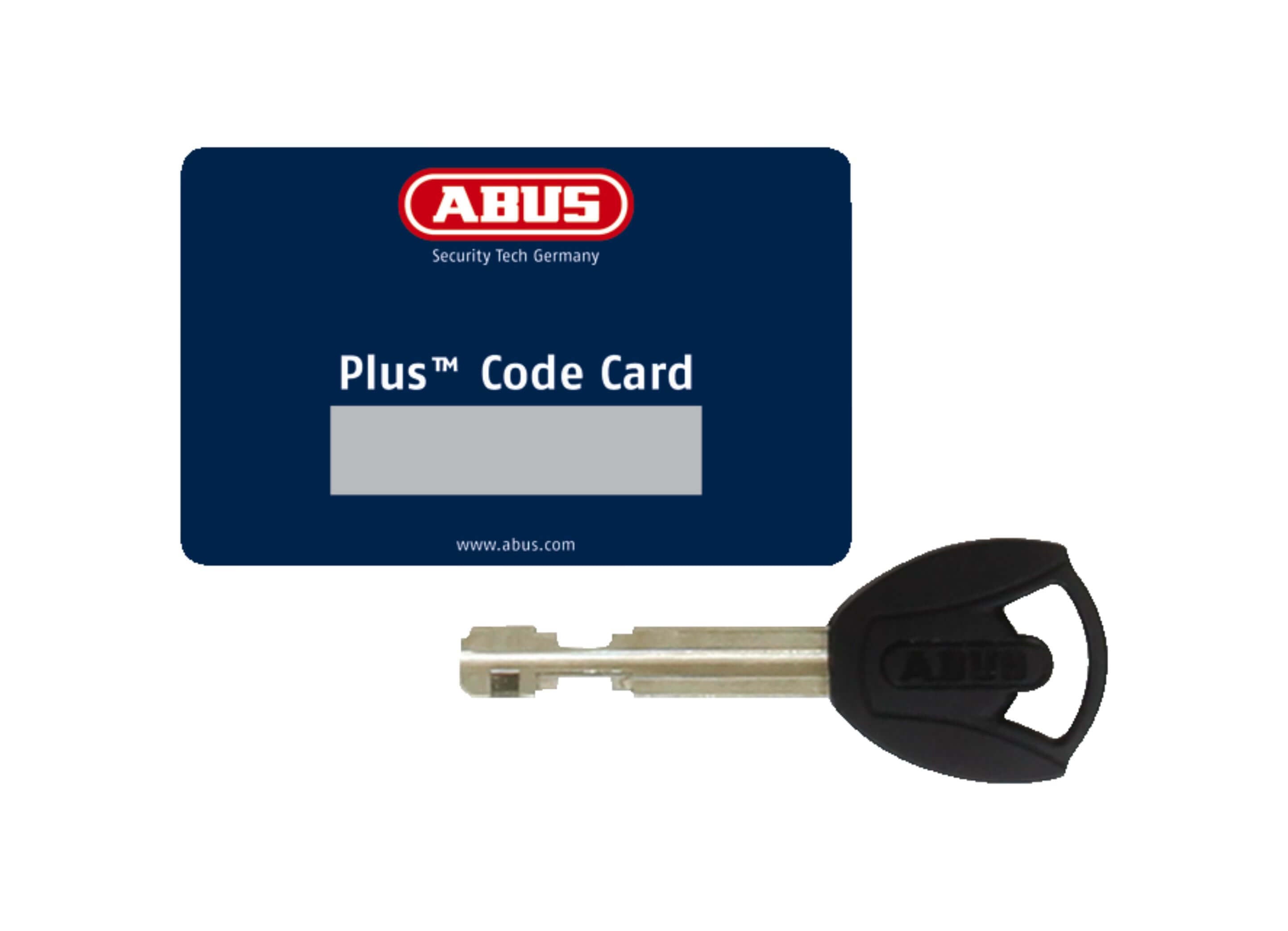 ABUS Plus Key Code Card
