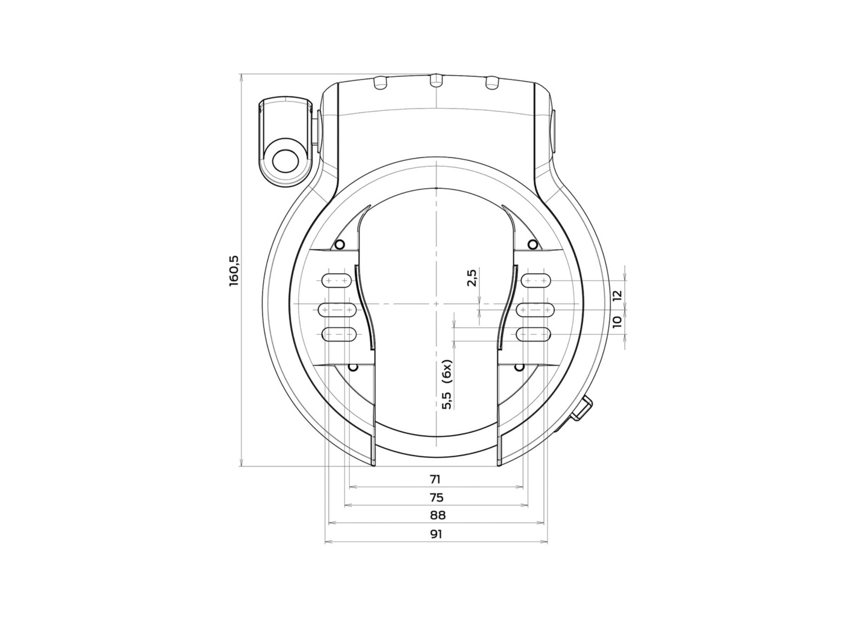 AXA Defender Wheel lock