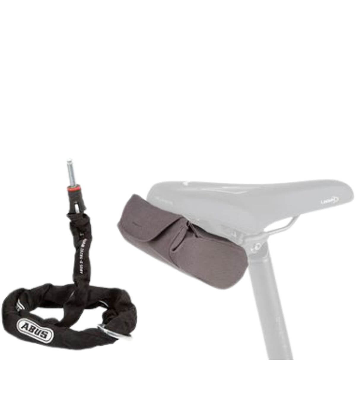 Additional chain lock with bag