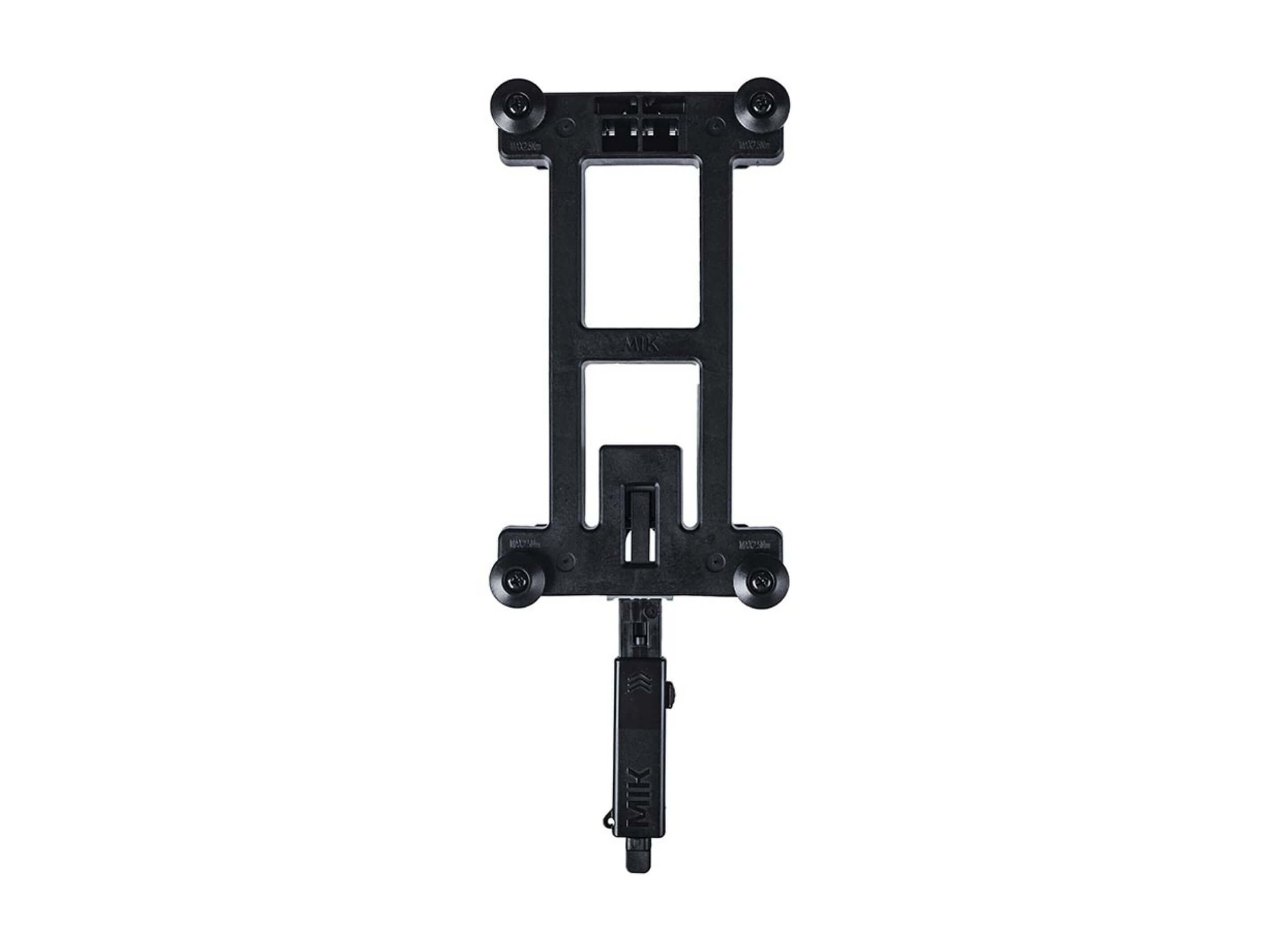 Attach baskets and bags to MIK compatible racks using the Basil MIK Adapter Plate 2.0