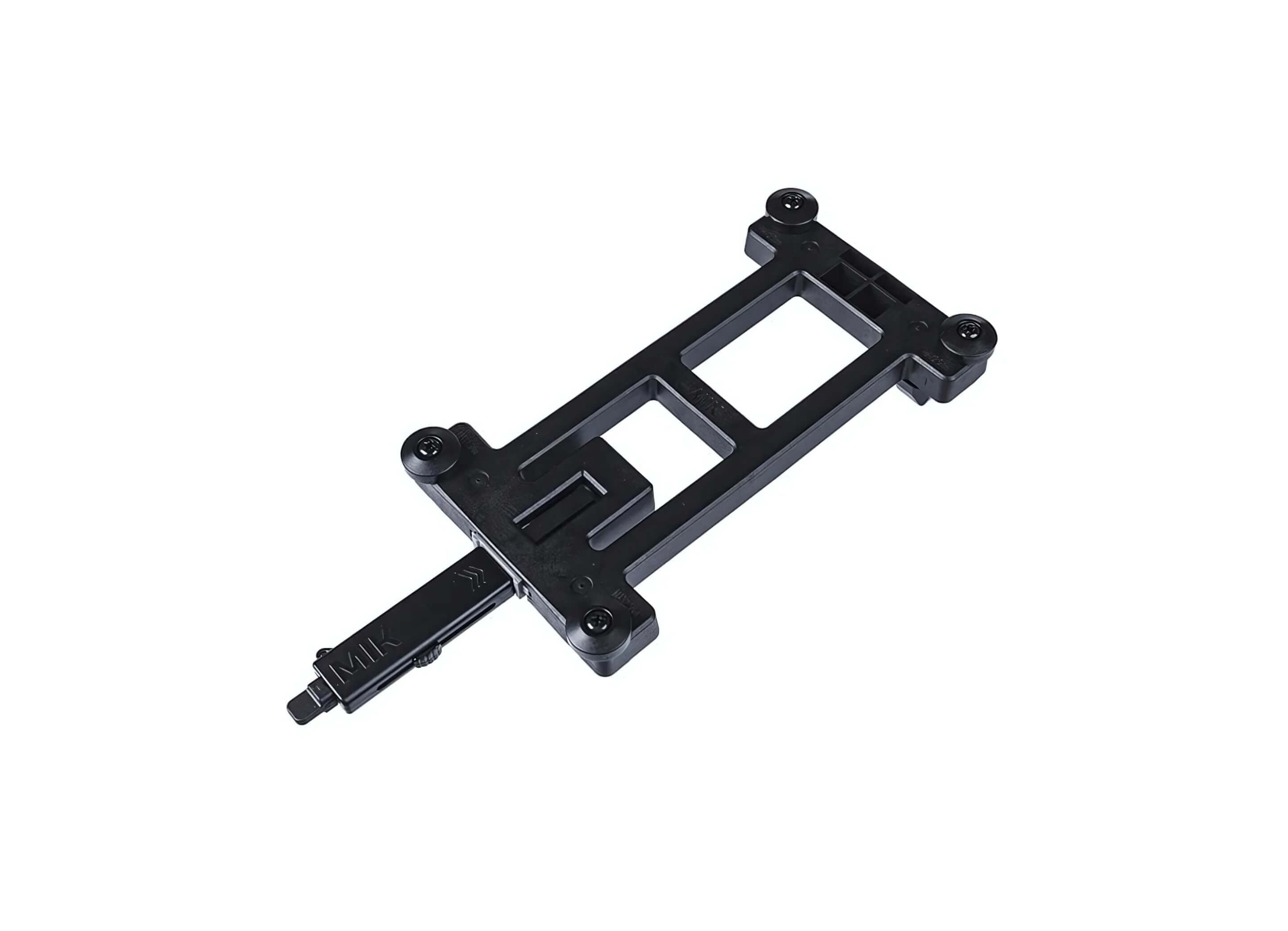 Basil MIK Adapter Plate 2.0 with locking keys for secure bike accessory mounting in Canada