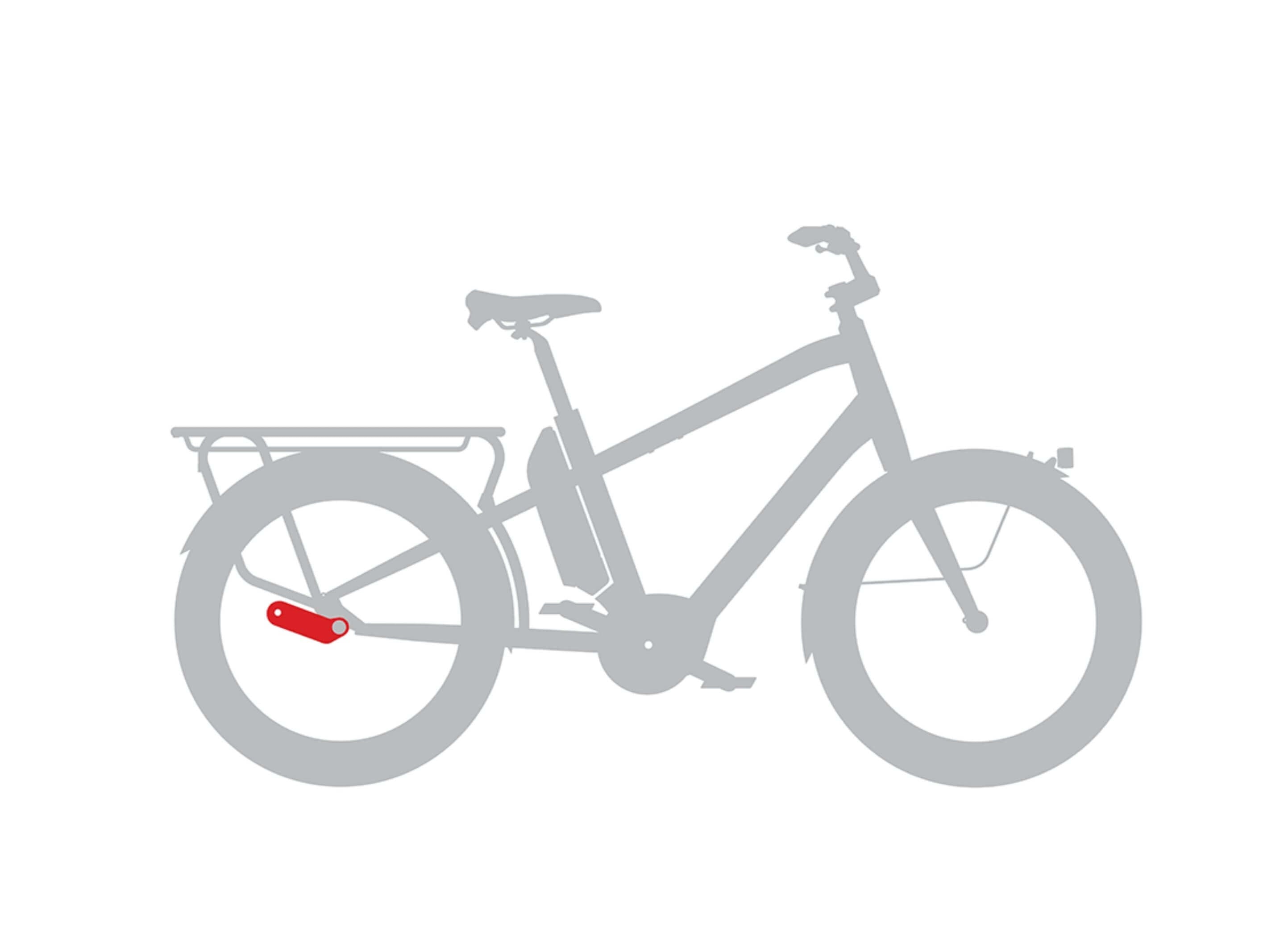 Benno Bicycle Trailer Thru-Axle Mount