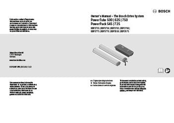 Bosch Smart System Battery User Manual