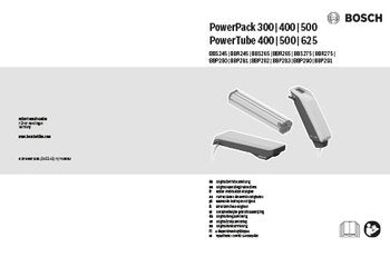 Bosch ebike batteries for system 2