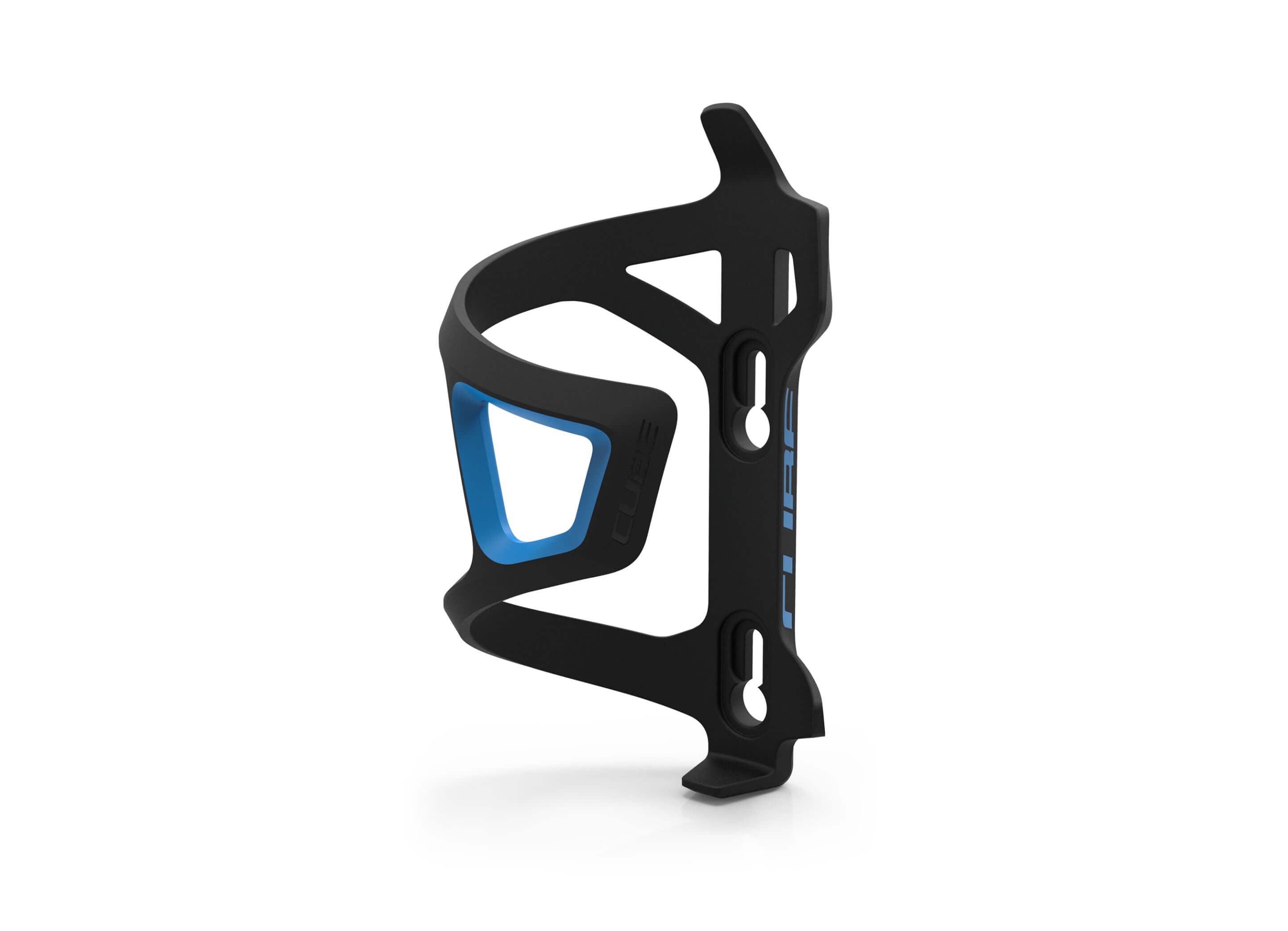 Cube Bottle Cage - Black & Blue