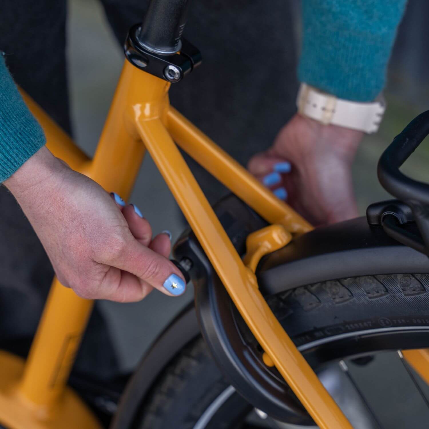 Gazelle Medeo T10 Lock