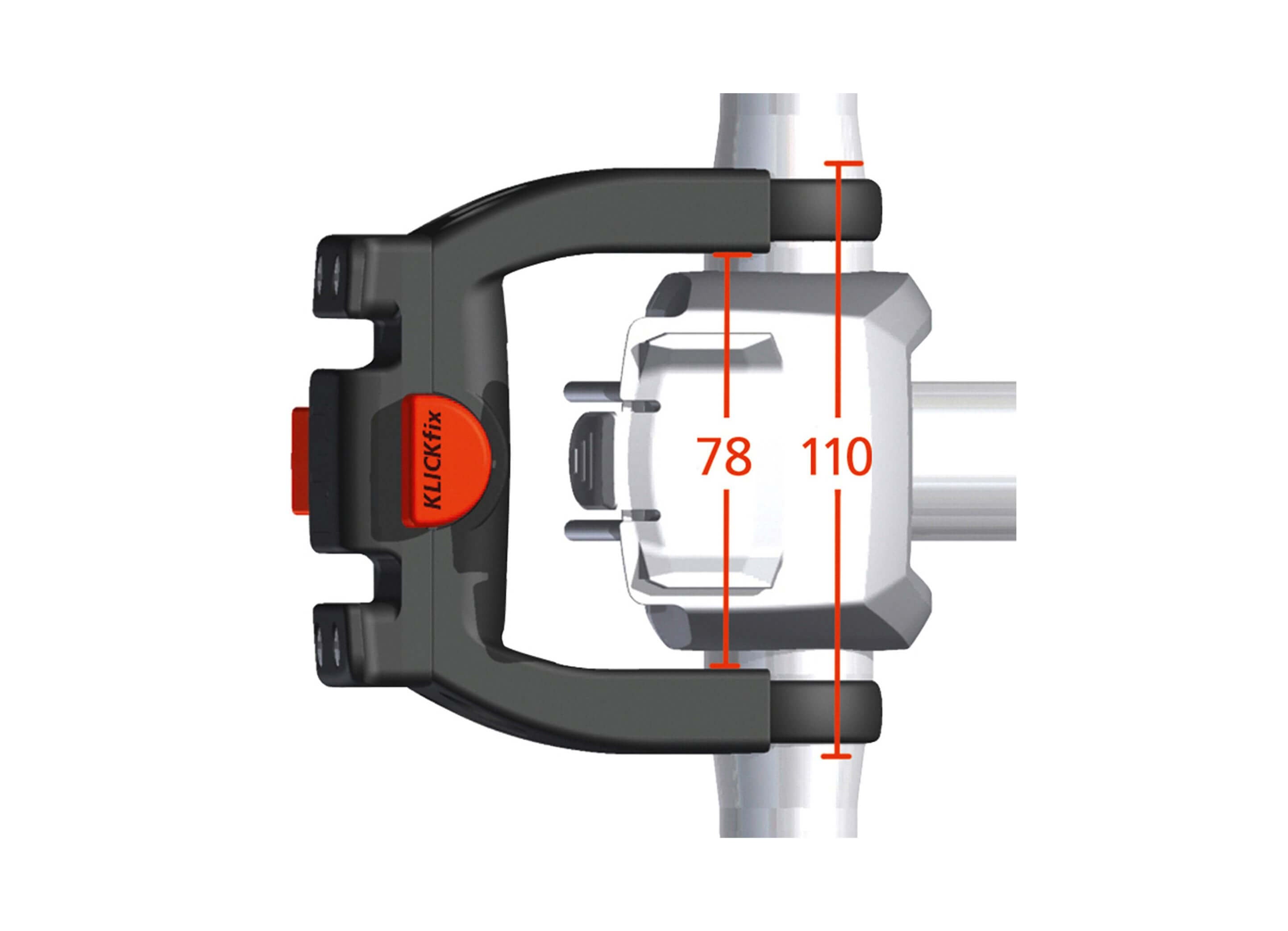 KLICKfix Handlebar Adapter E Size