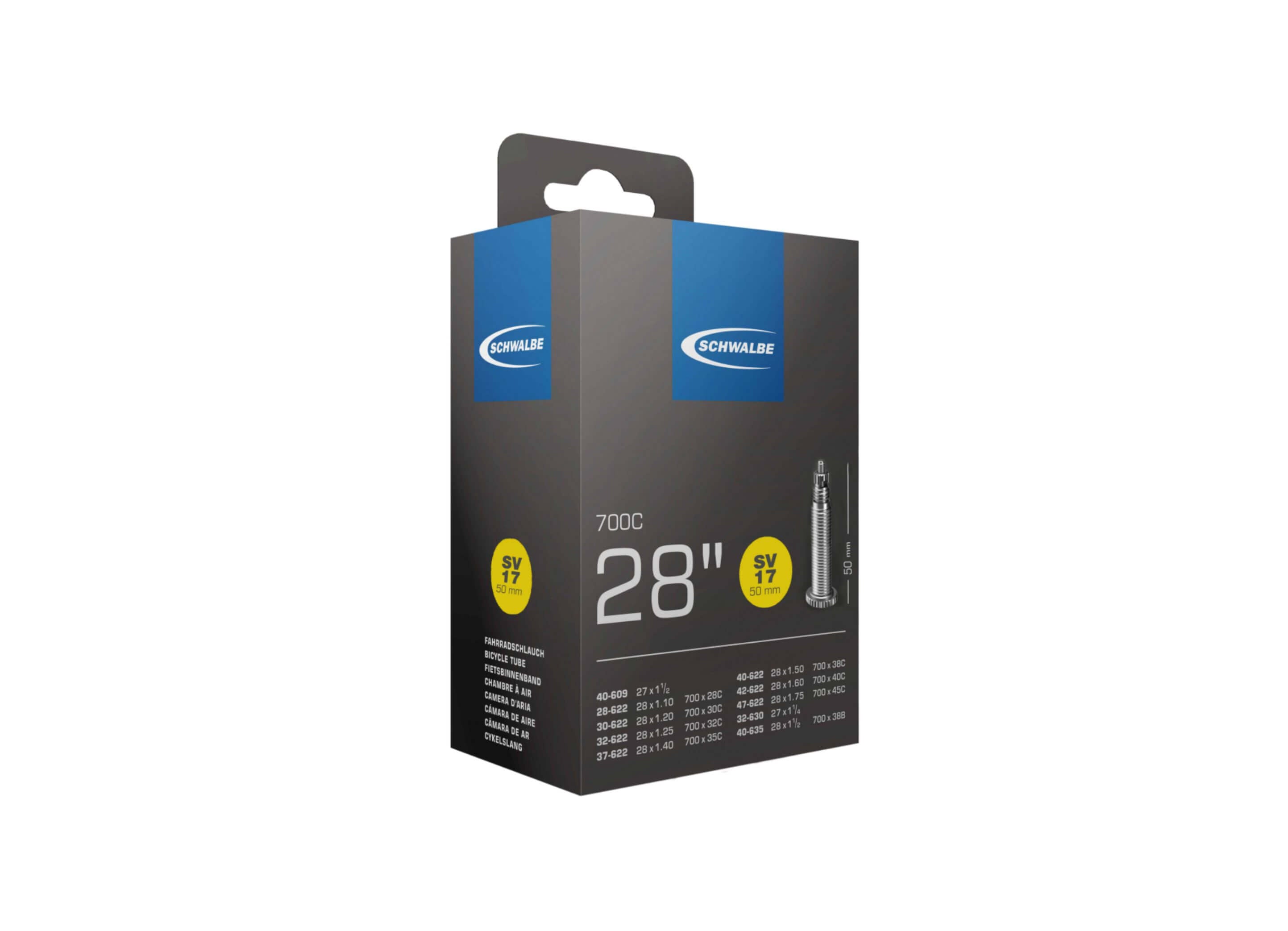 Schwalbe Inner Tubes SV17-50MM