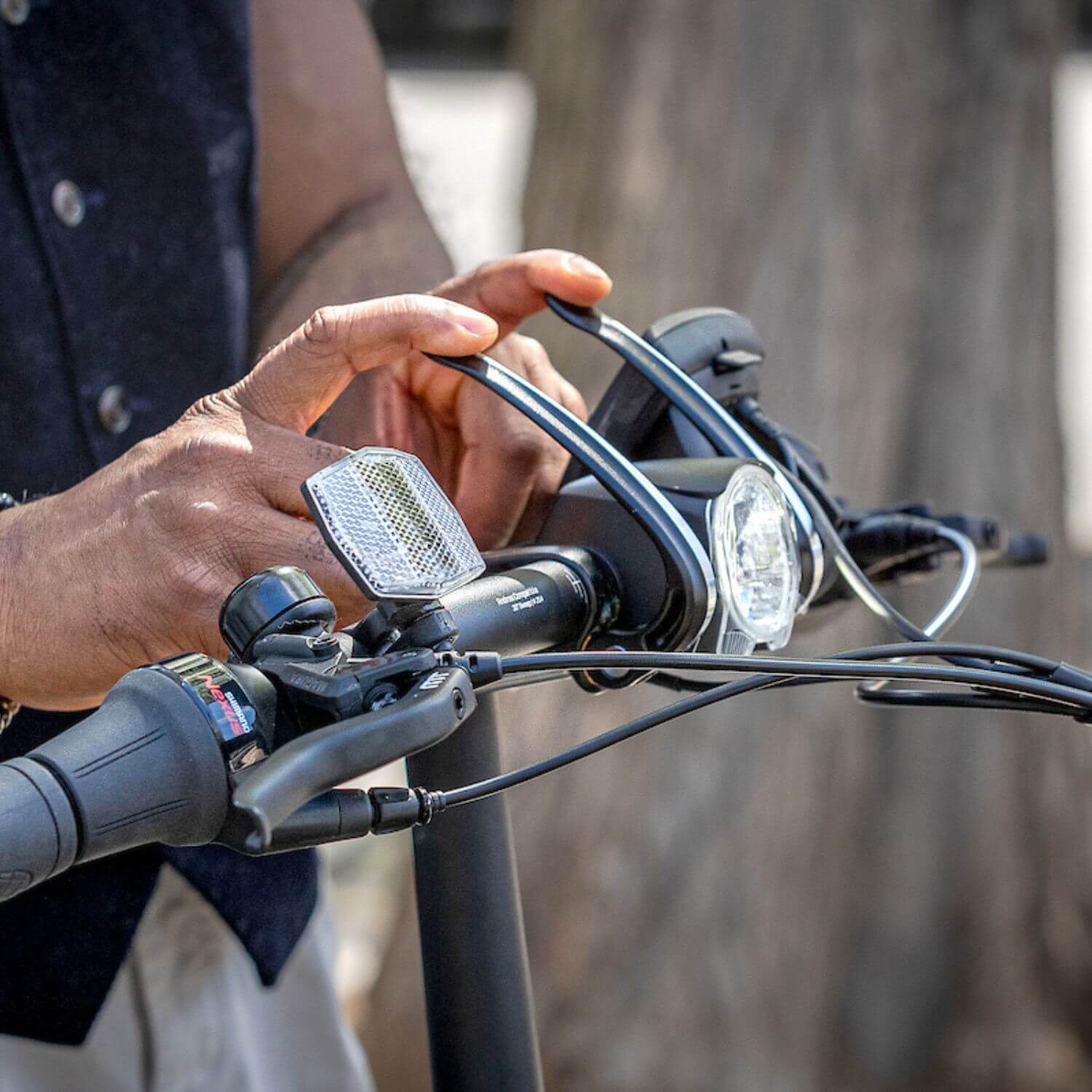 Tern NBD P8i handlebar adjustment