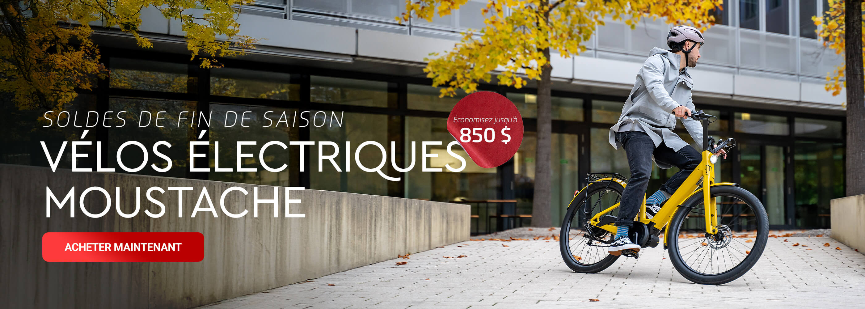 Vente de vélos électriques Moustache