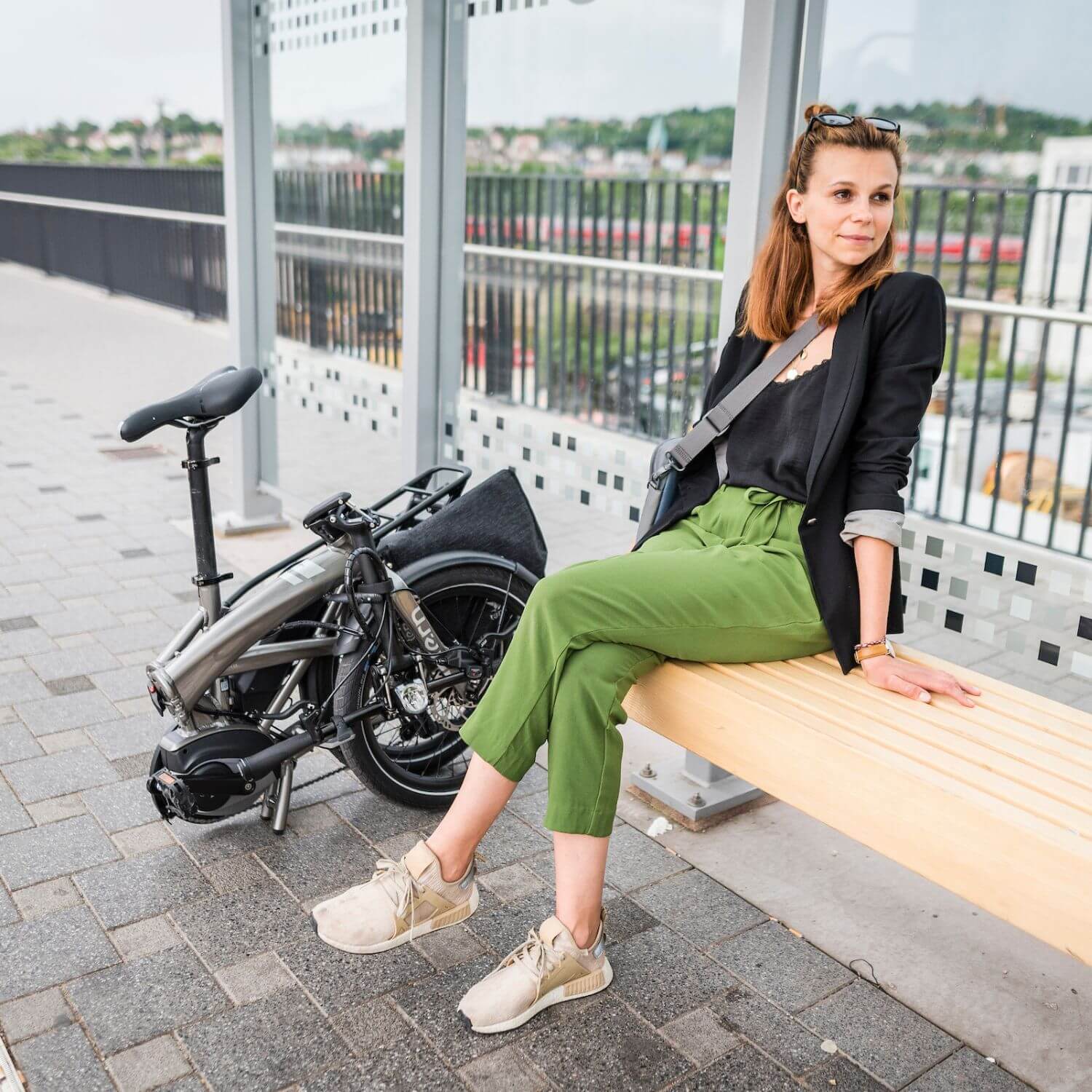 lightweight folding electric bike