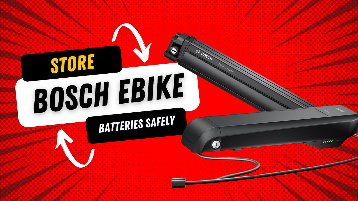 How To Store Your Bosch eBike Battery