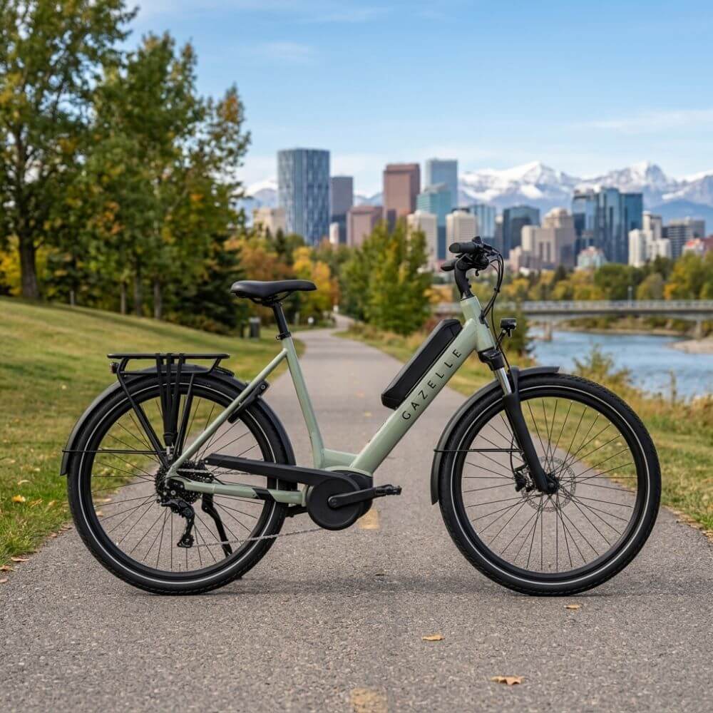 Gazelle electric bikes in Canada
