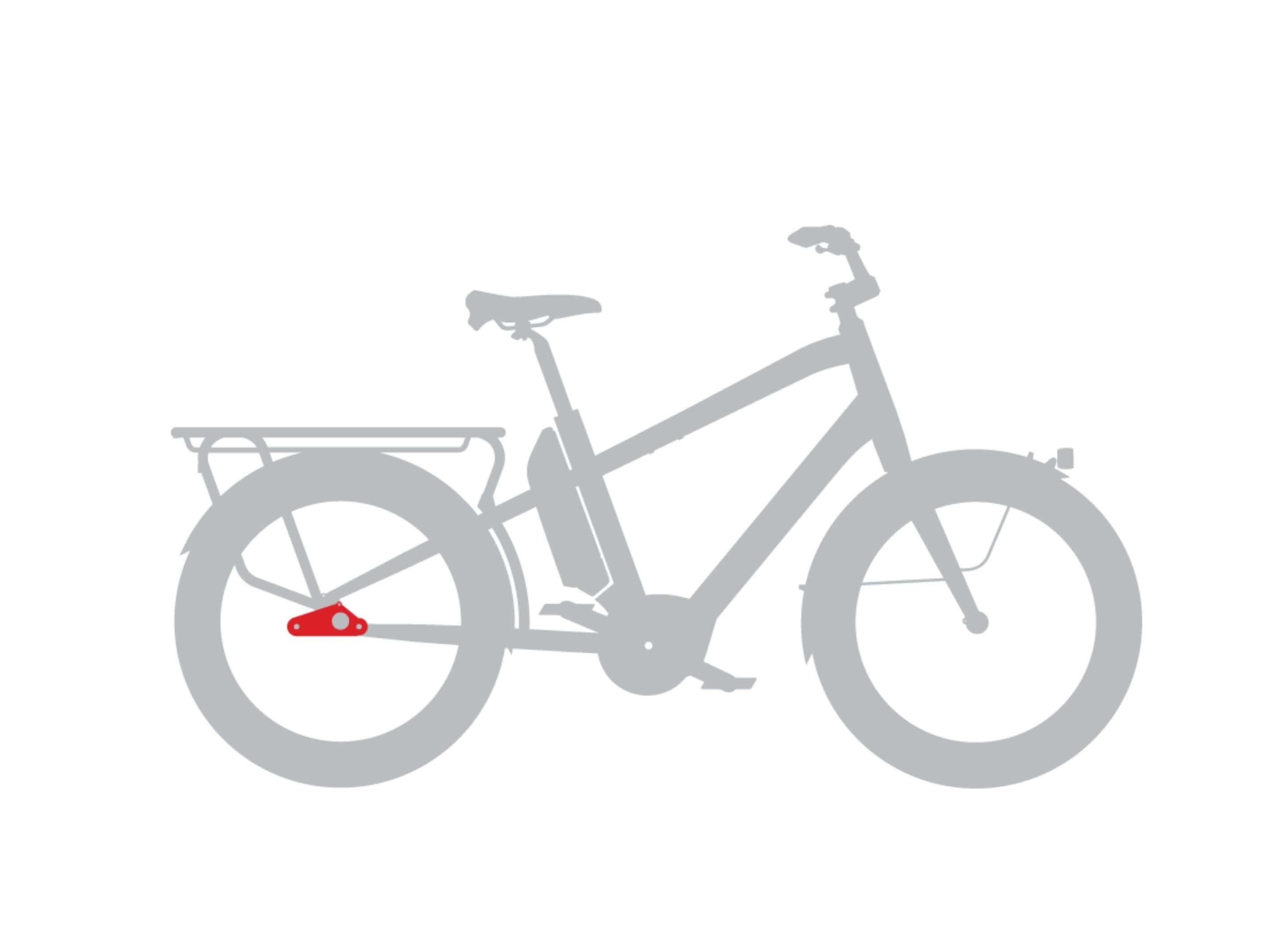 Benno Bicycle Trailer Adapter QR Mount