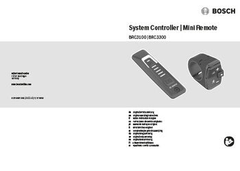 bosch smart system controller - mini remote 