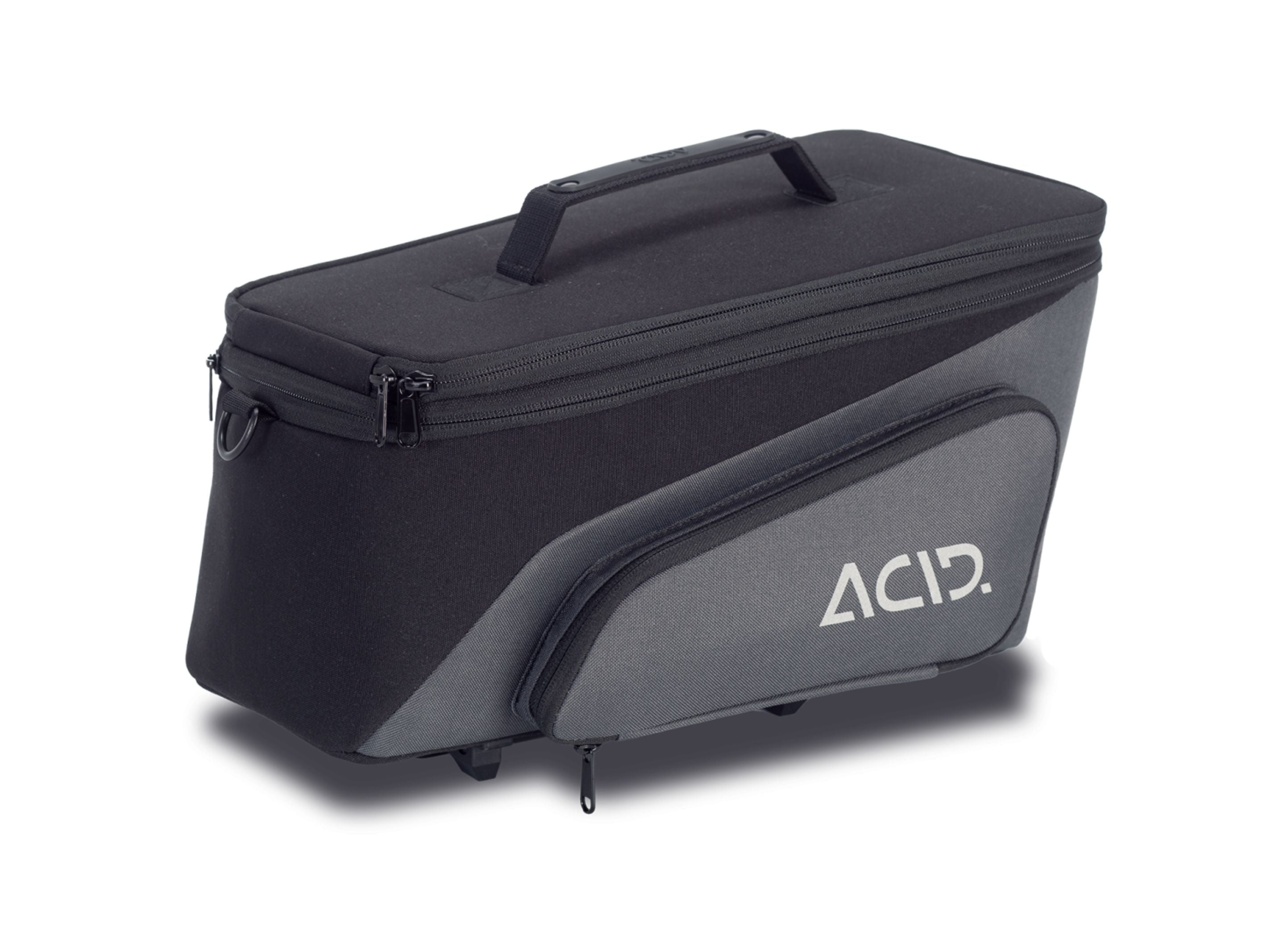 Sacoche De Porte-Bagages ACID Trunk 8+7 RILink - 15 L Extensible, Housse Pluie, Réfléchissante, Compatible Cube & ACID