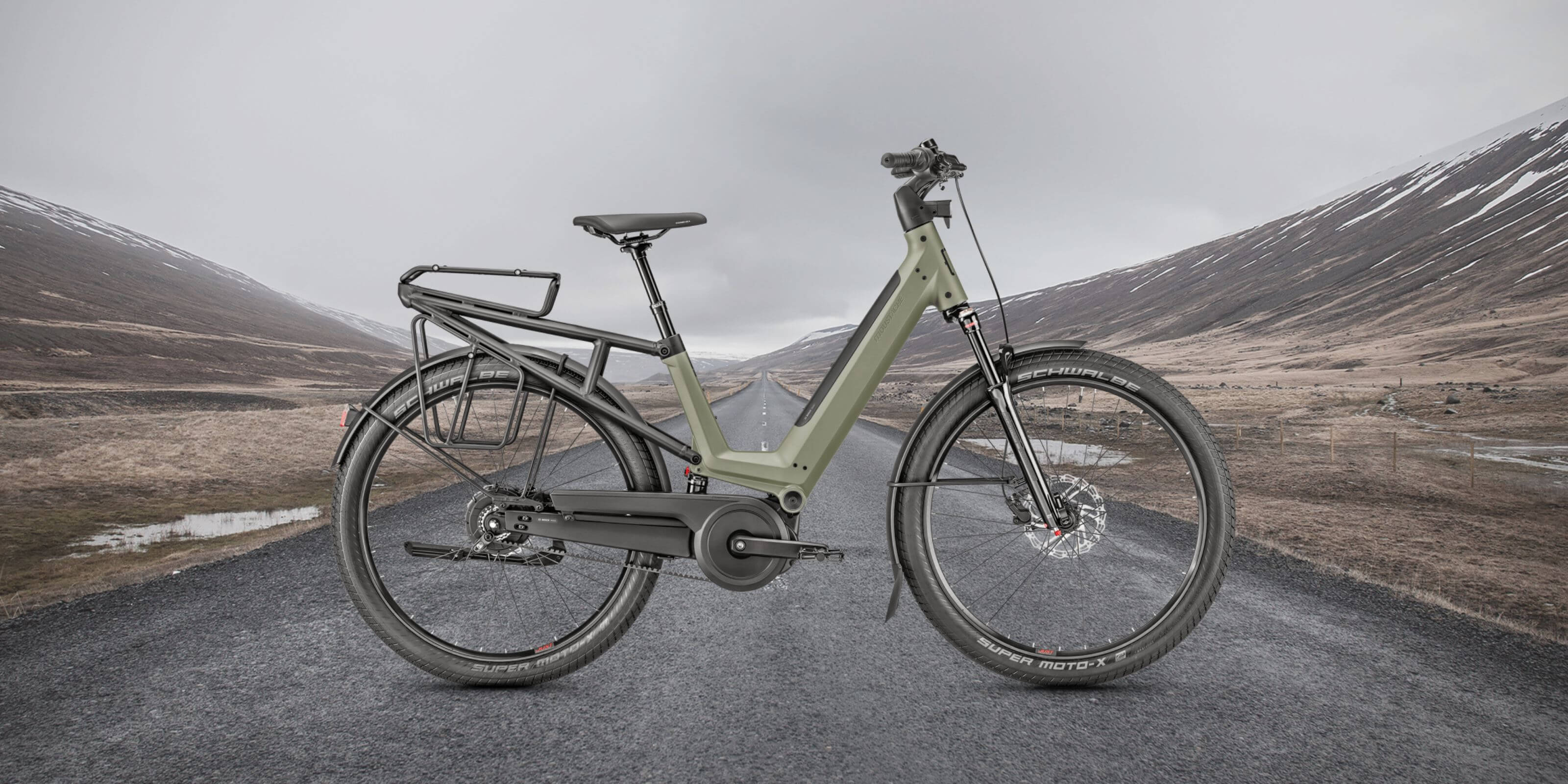 Vélo robuste et puissant batterie – Moustache J On Grey 500 Wh