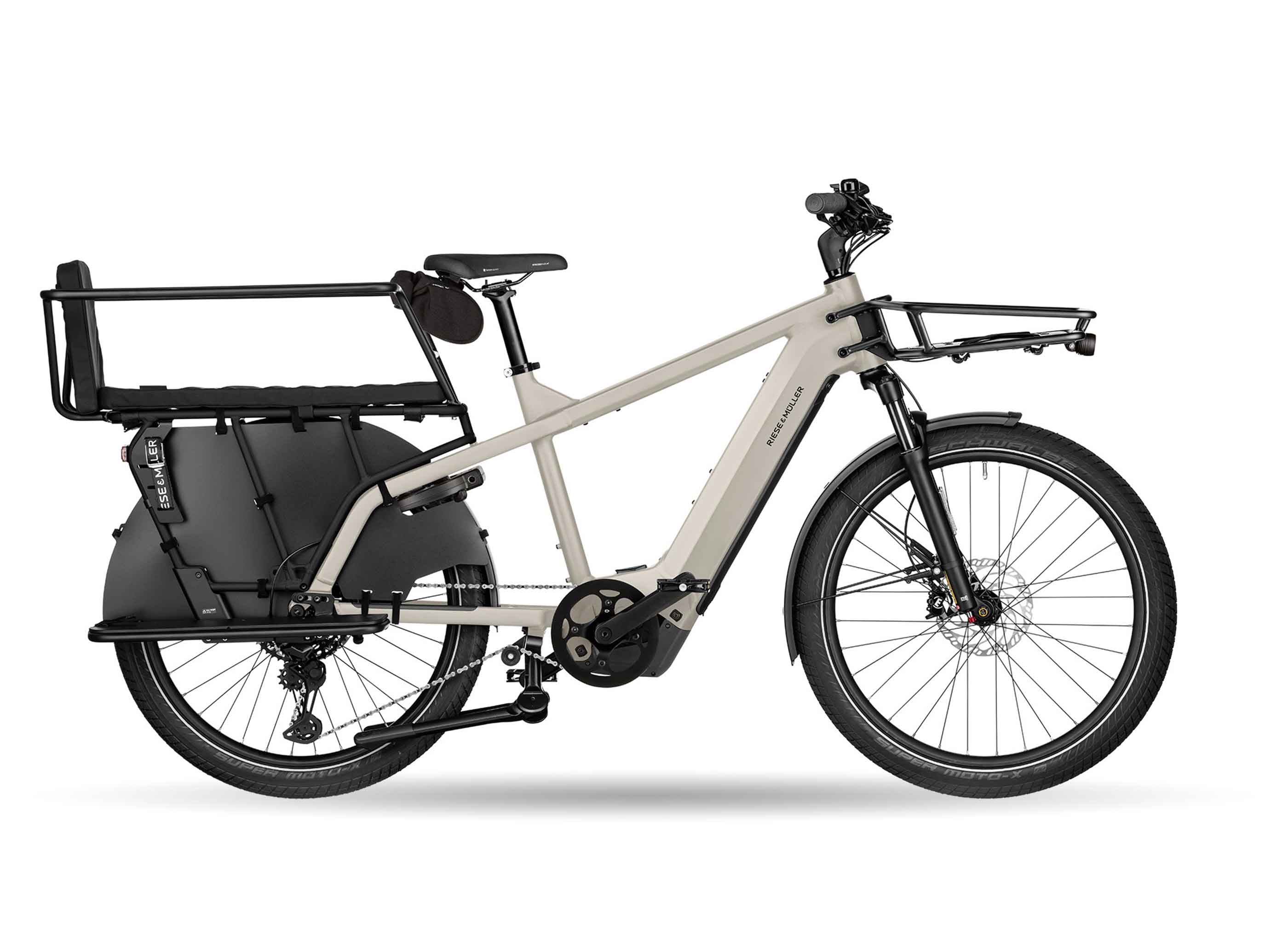 Multicharger3 Family desert black matt