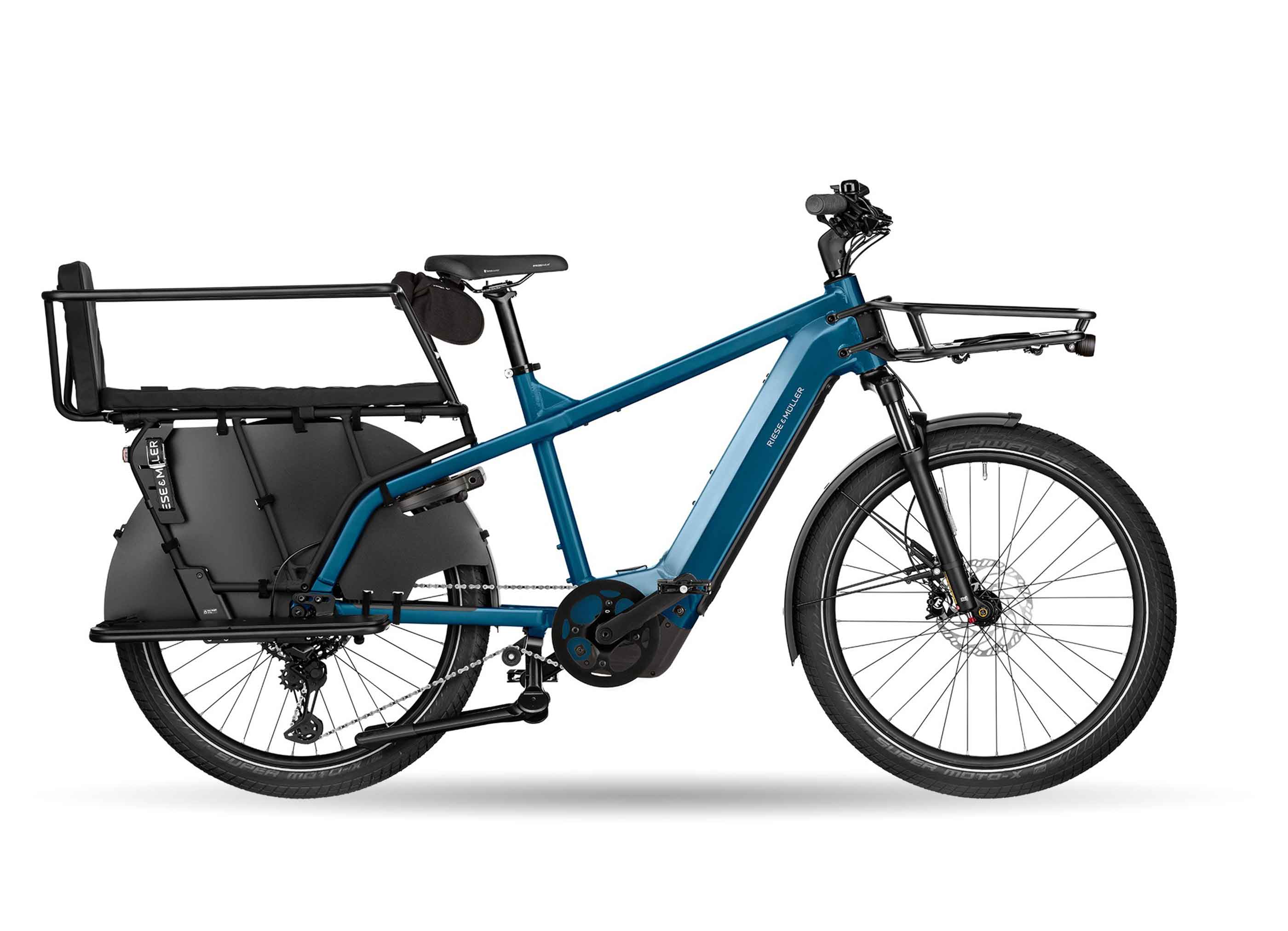 Multicharger3 Family petrol black matt
