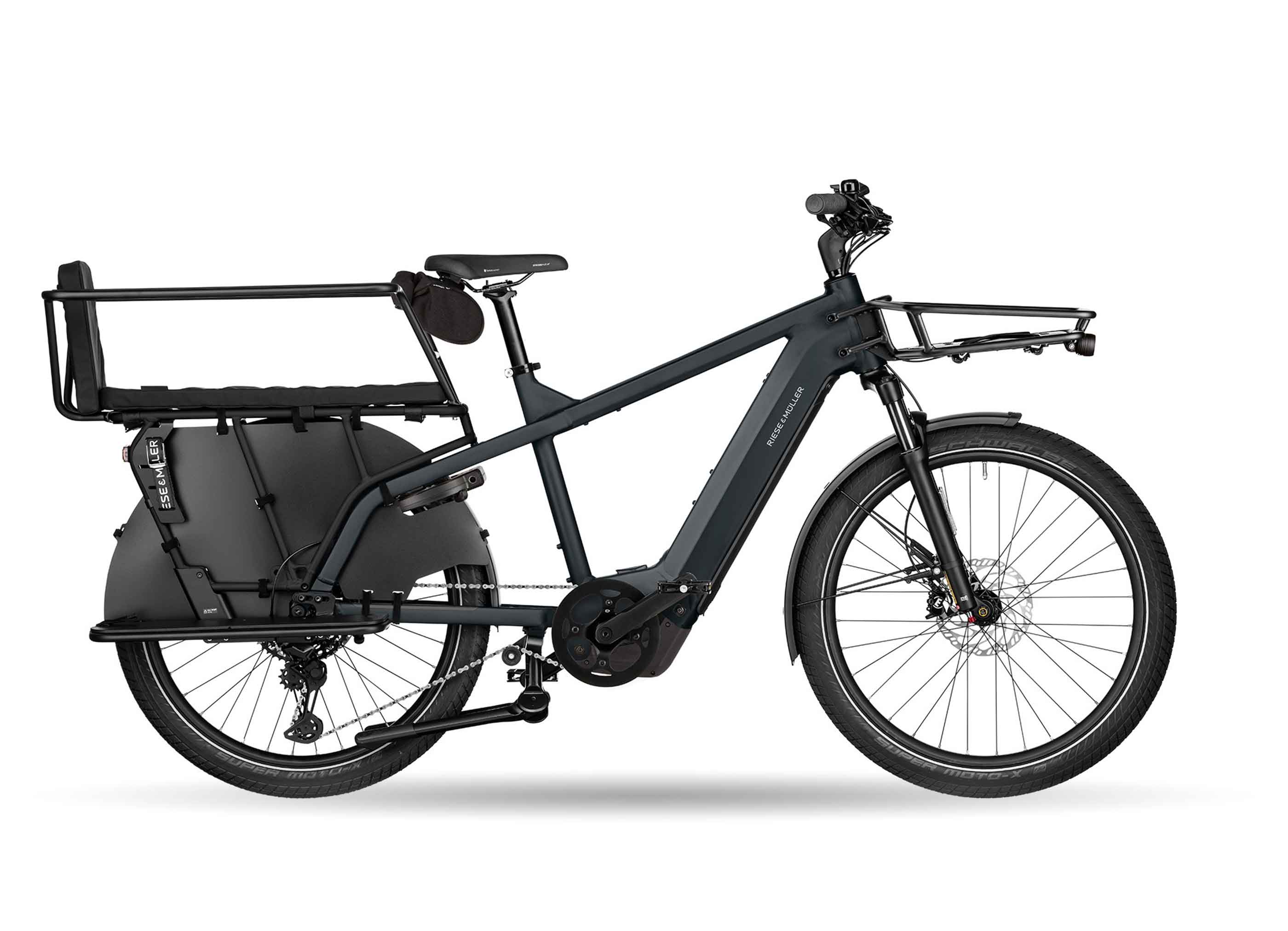 Multicharger3 Family utility grey black matt