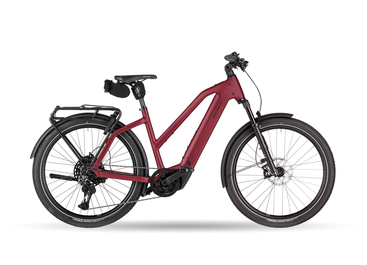 Riese Muller Charger5 Mixte Touring Pro Dark Red