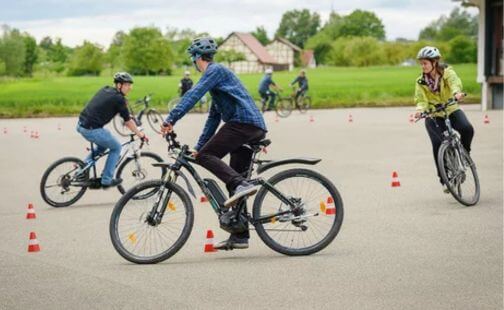 Test rides at Scooteretti