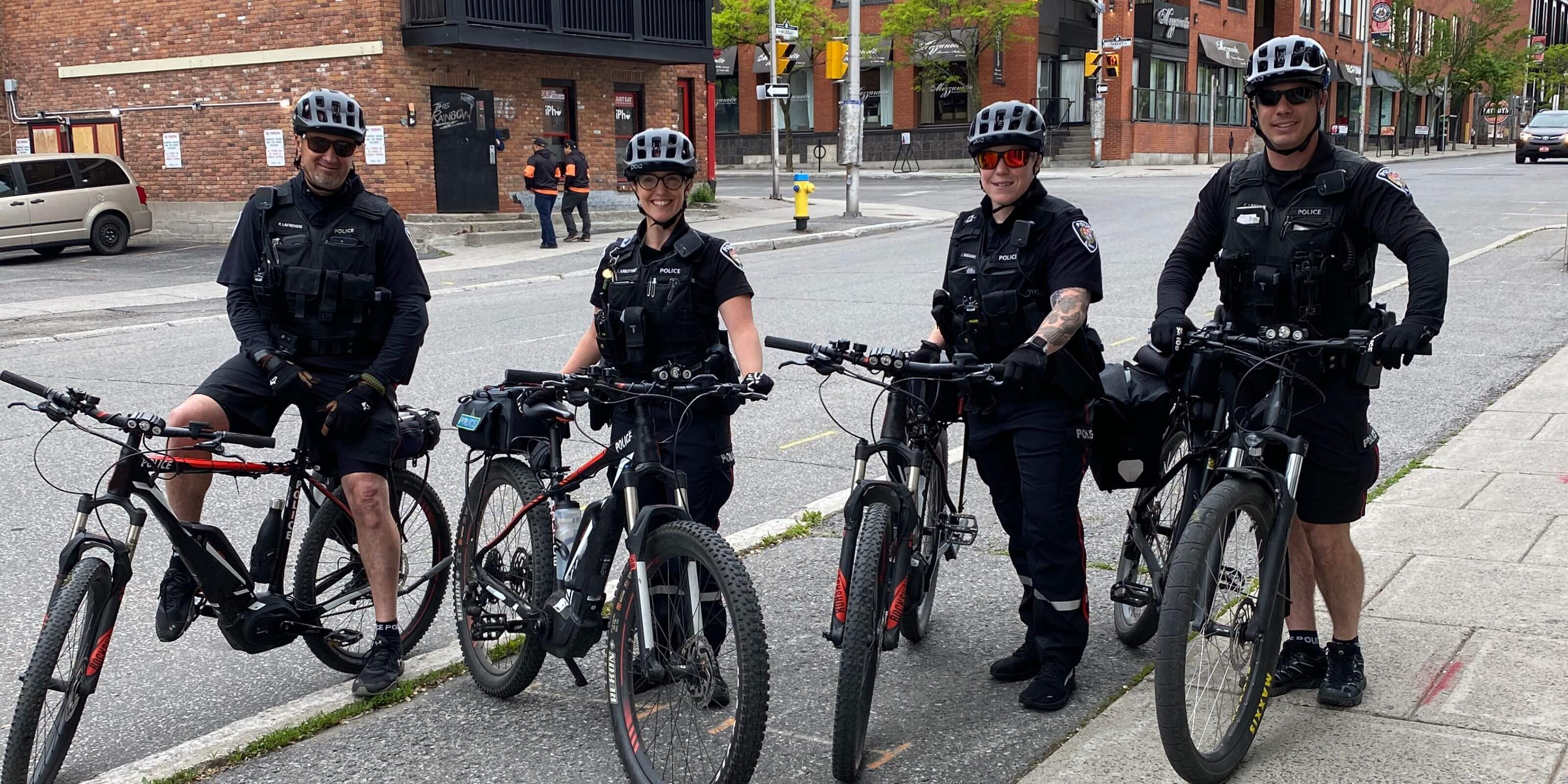 electric bikes for law enforcement